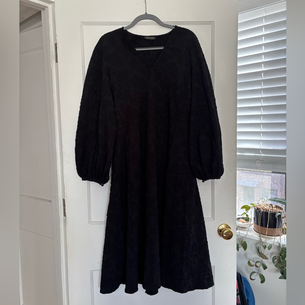 STINE GOYA Black Long Sleeve Dress